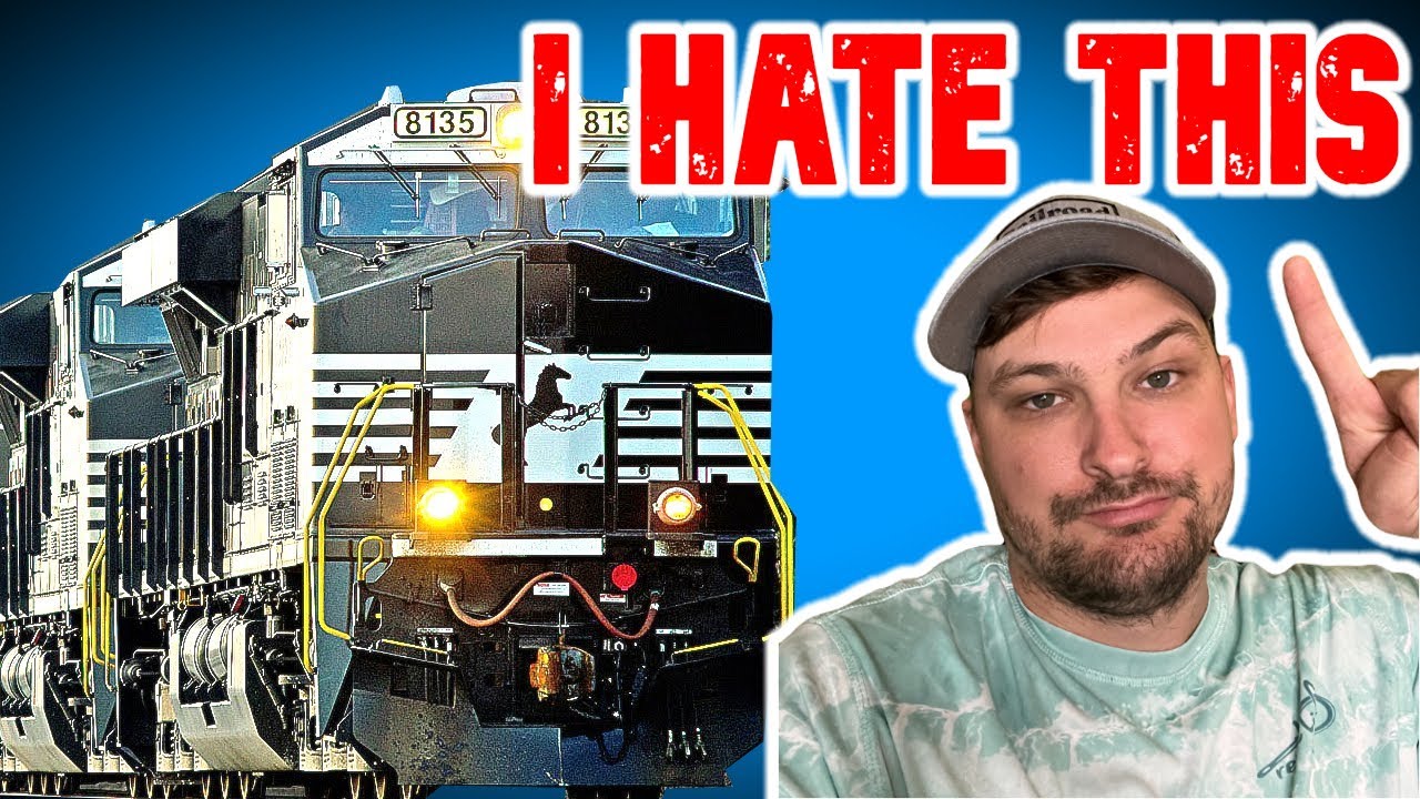 The #1 Thing I Hate About Norfolk Southern #norfolksouthern #railroadlife #conductor