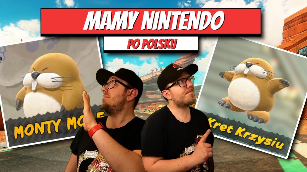 Kret Krzysiu?! Te tłumaczenia to KOPALNIA ZŁOTA! | Nintendo w końcu po polsku!