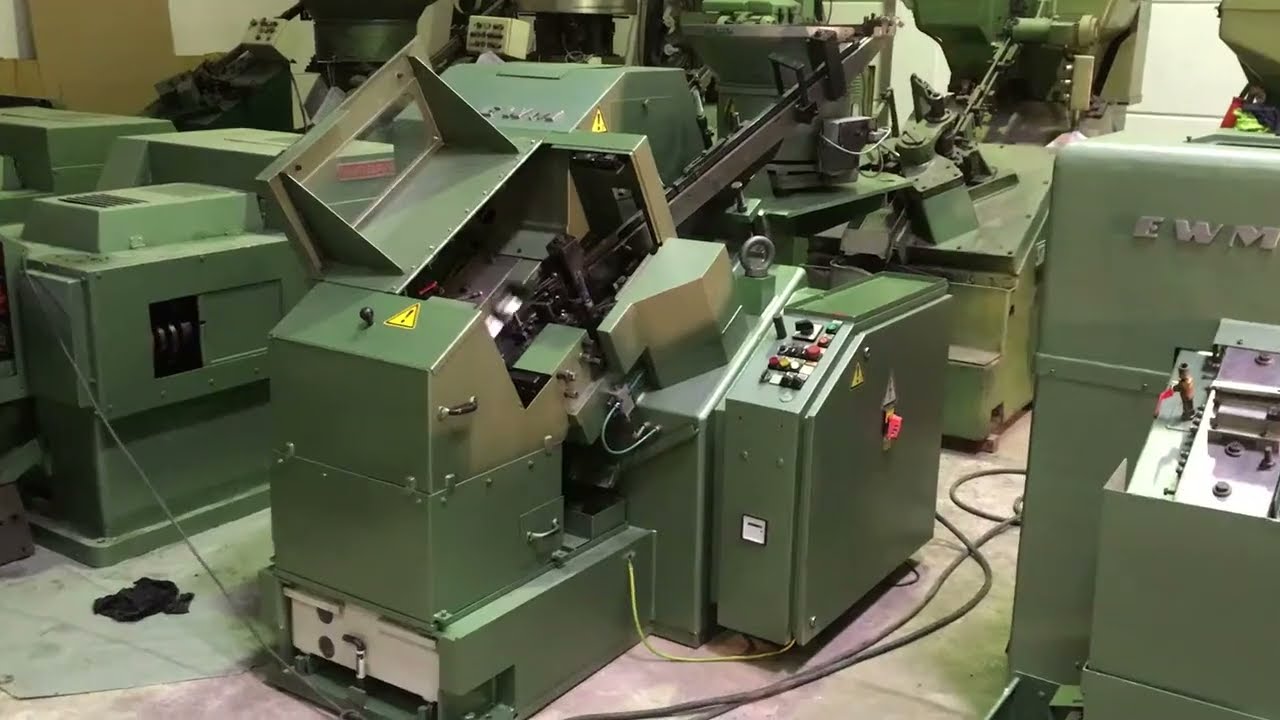 26663 = Civata Ovalama Makinesi - bolt rolling machine