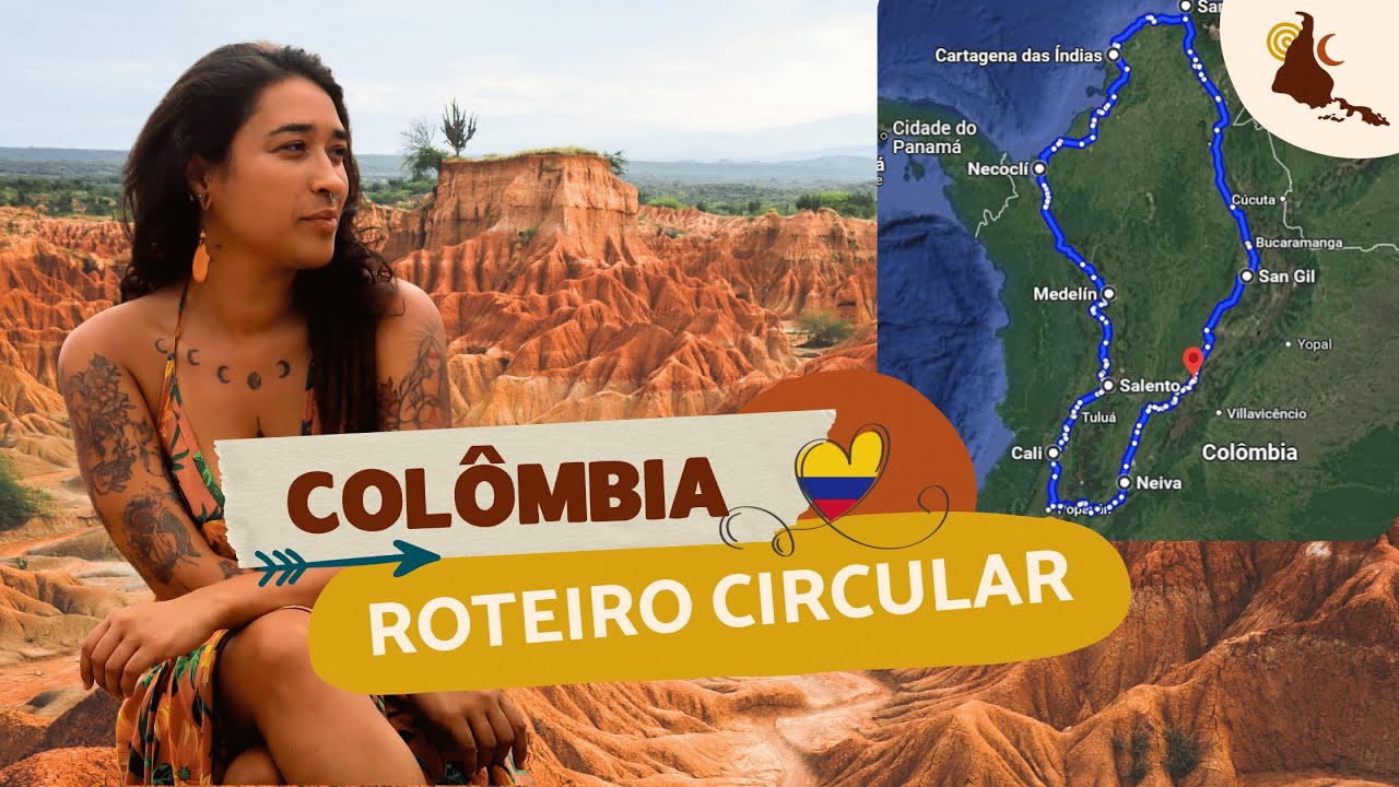 Colômbia Fora do Comum: ROTEIRO COMPLETO POR TERRA🚍