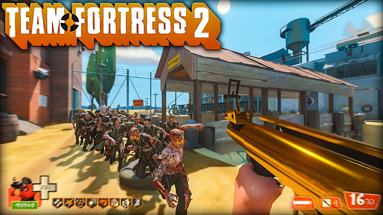 TEAM FORTRESS 2 в CoD Zombies... (Black Ops 3)