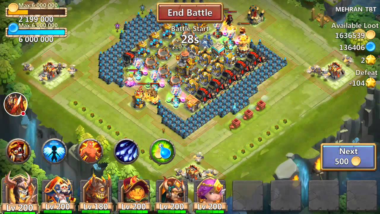 Castle Clash Quick Stream! Double Evo Ghoulem and Candy Kane!