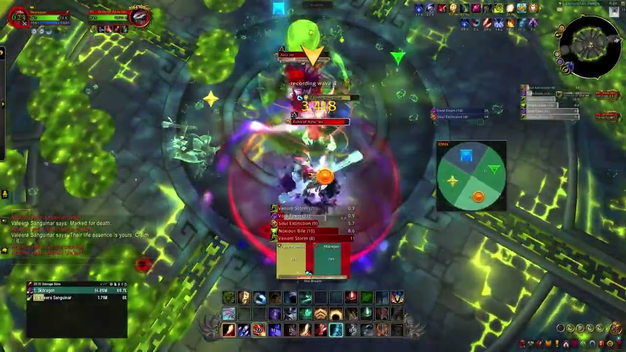 Azta&rsquo;Rec ?? Delve Nemesis Boss Kill | Devastation Evoker