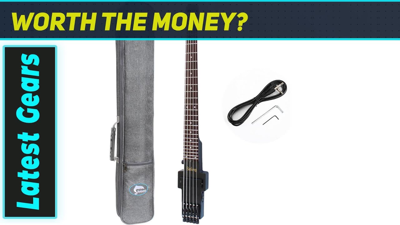 Best Travel Bass Guitar Electric Headless 5 Strings for Musicians On The Go
