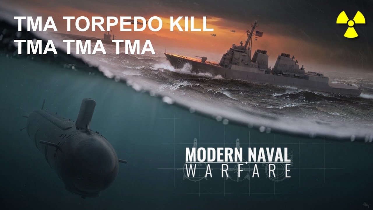 Modern Naval Warfare with TMA Tracking and Target Prosecution
