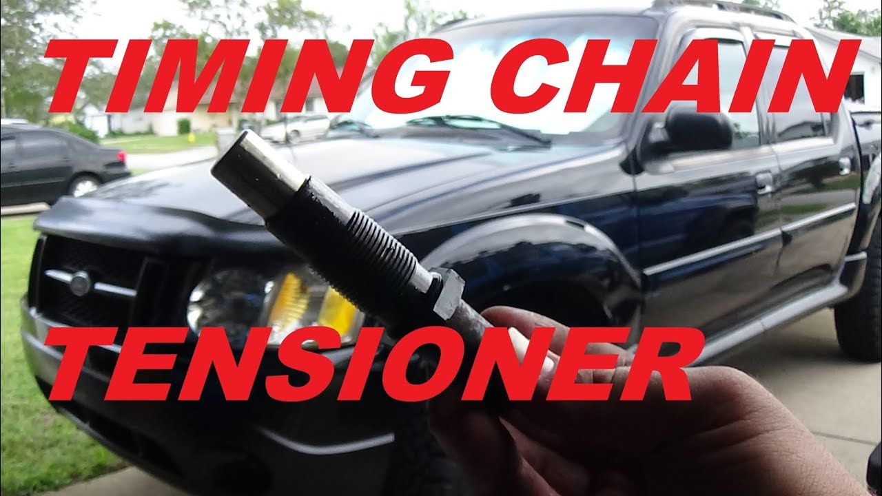 FORD 4.0 SOHC TIMING CHAIN TENSIONER REPLACEMENT  FORD SPORT TRAC