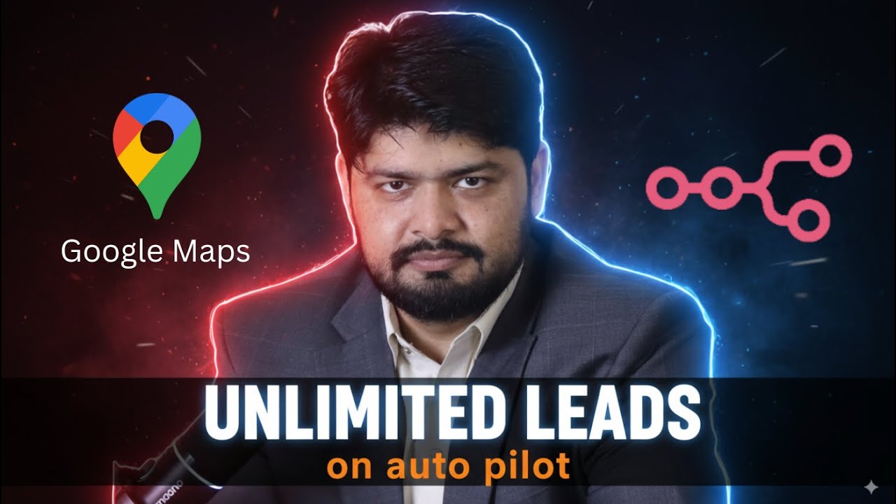 Unlimited Leads on Autopilot with n8n for Free from Google Maps | Stop Wasting Money on Ads!