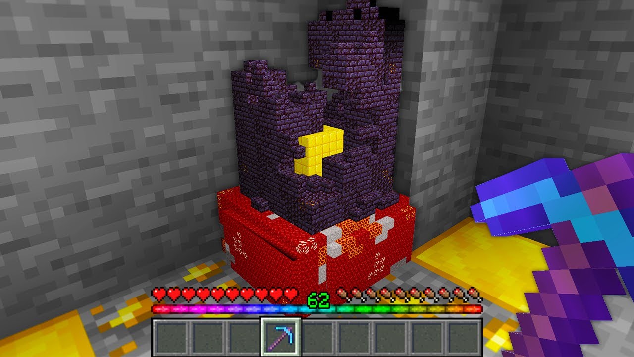 CUSTOM BLOCKS | ماين كرافت لكن البلوكات قلاع وتقدر تدخل فيهم