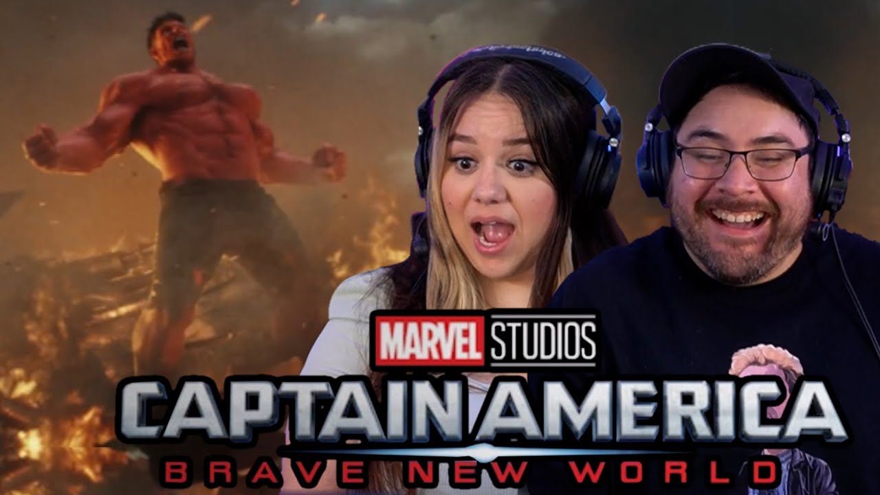 Captain America: Brave New World | OFFICIAL TRAILER REACTION | Marvel | D23 BRASIL