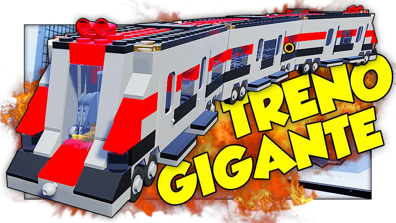 LO SCHIANTO DEL TRENO AD ALTA VELOCITA'! - Brick Rigs ITA Migliori Creazioni [SpGioca]