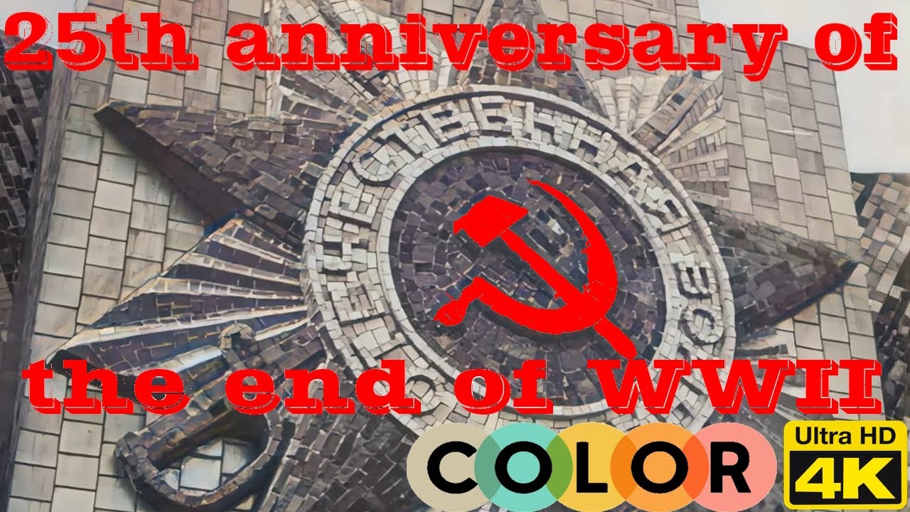 25 лет нашей победы, 1970 color_AI 3840x2880 4K Sub