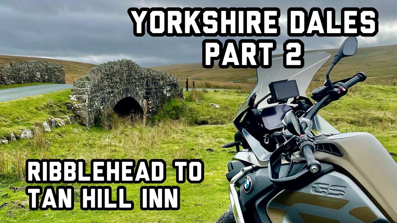 Yorkshire Dales Part 2 Ribblehead To Tan Hill Inn BMW R1250 GS Adventure Motorbike Ride
