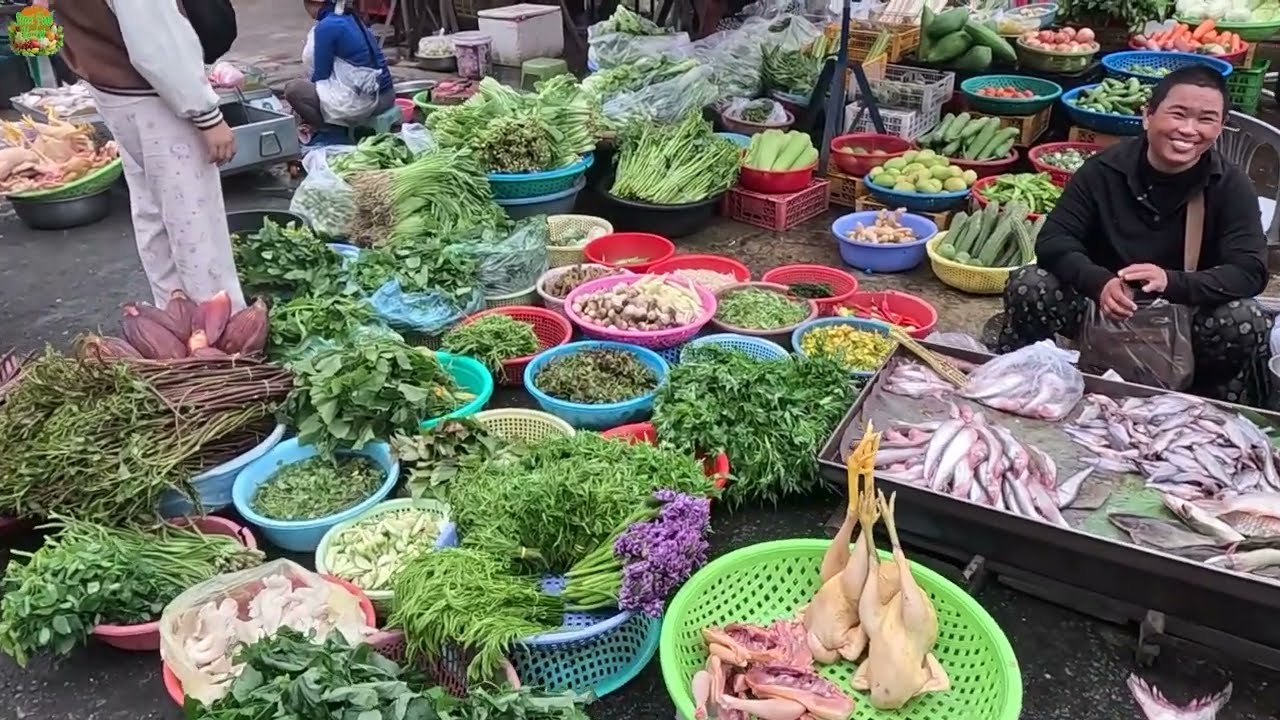 Freshly Foods! Massive Vegetables and Fishes in Boeng Salang 2026