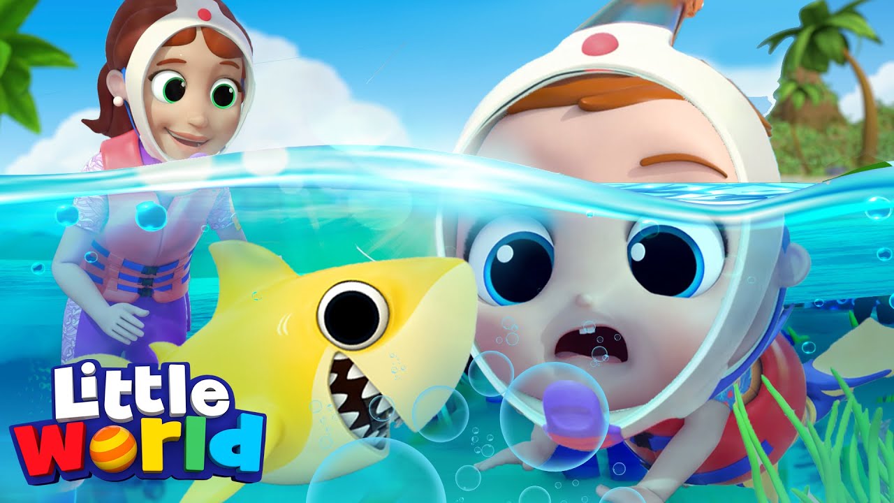 Fun Times at the Sea | Ocean Song | Kids Songs & Nursery Rhymes by Little World