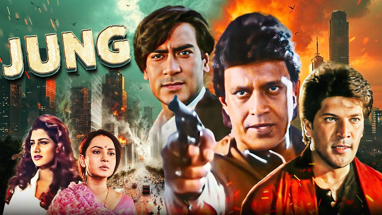 Deewana Deewana Yeh Dil Tera - Jung (1996) Full Movie - Ajay Devgan, Rambha, Mithun Chakraborty