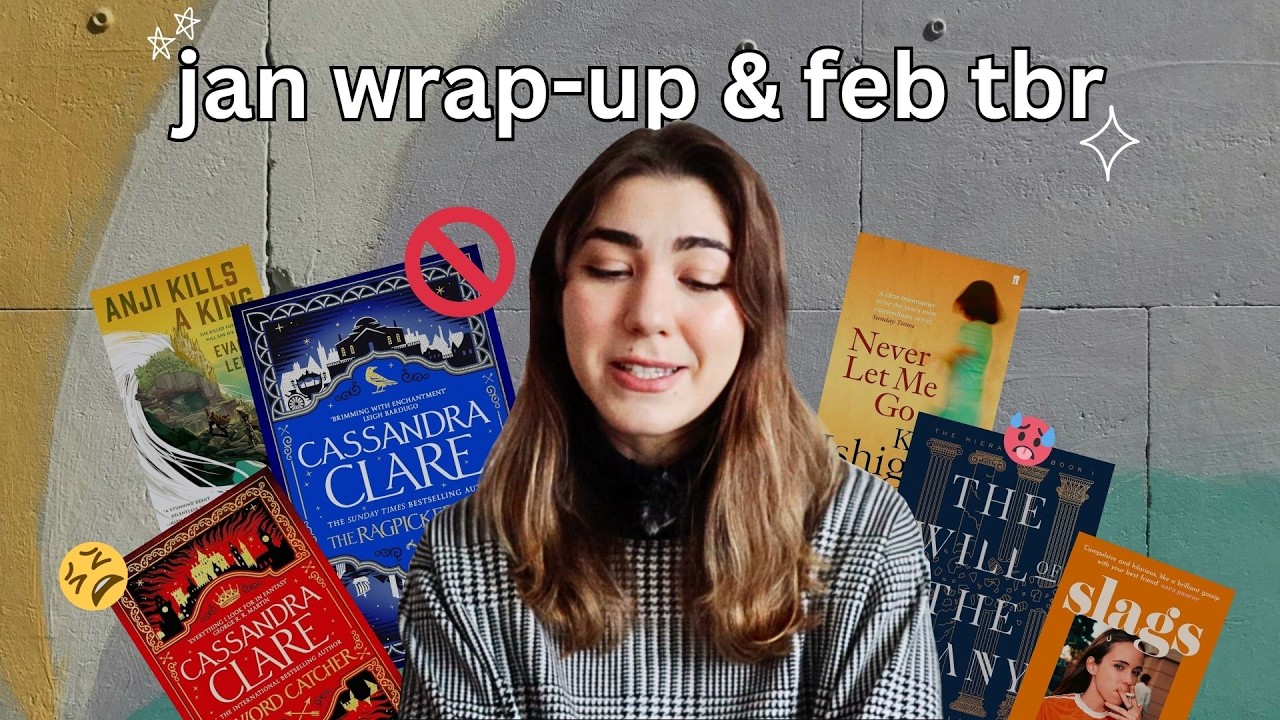 i only read 3 books last month but i have a lot to say | january wrap up & february TBR