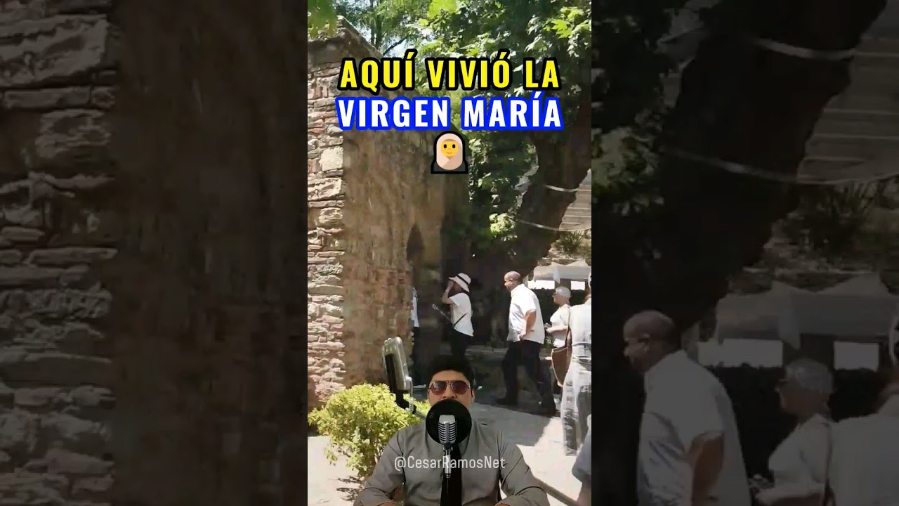 Aqu&iacute; Vivi&oacute; la Virgen Mar&iacute;a 🧕 #efeso #turquia #virgenmaria #vidadejesus #madrededios #virgenmar&iacute;a