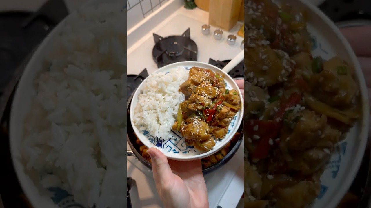 Soya Soslu Tavuk 🍗🥢 #tavuksote #uzakdoğu