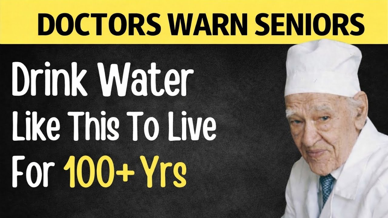 Stop Drinking Water First in the Morning After 60 – 3 Mistakes That Harm Seniors' Health