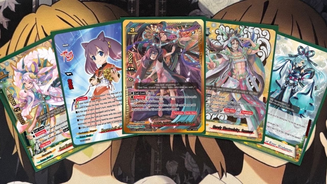 Описание моей колоды Buddyfight с картой 