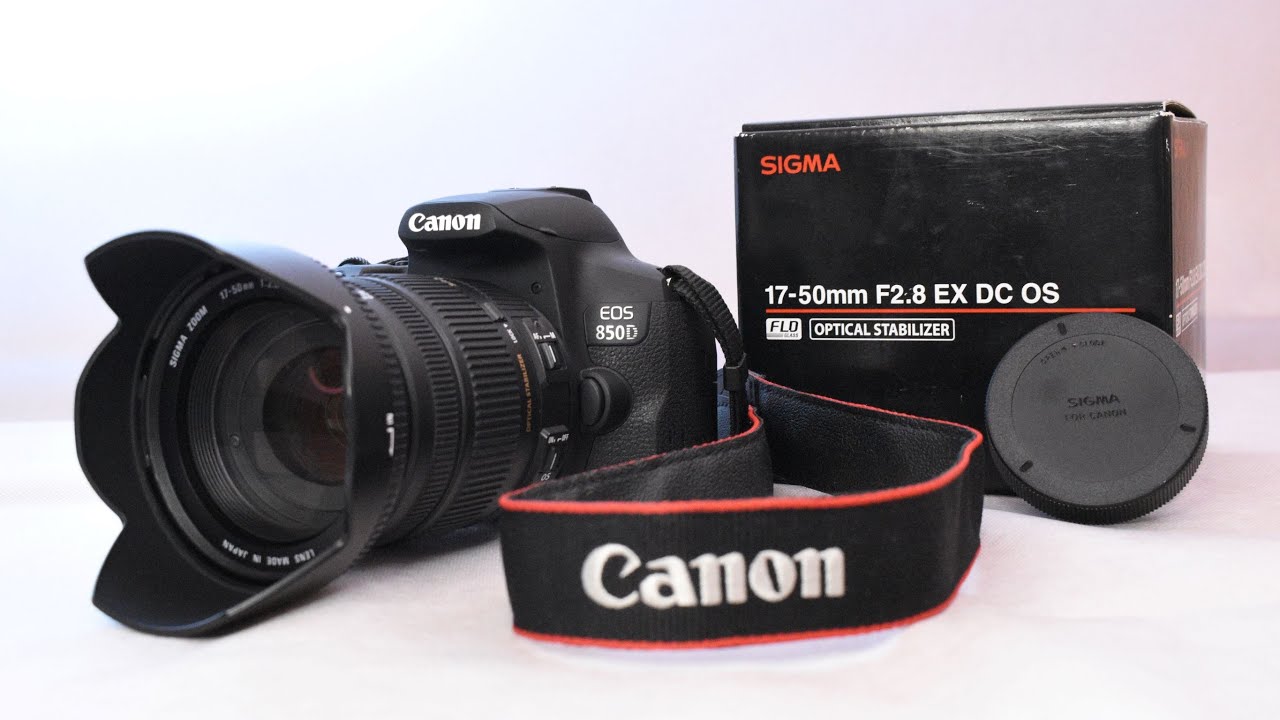 UNBOXING OBIECTIV SIGMA 17-50MM F2.8 #sigma #photography #lens