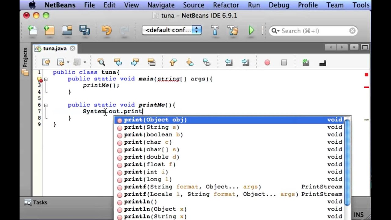 Java Programming Tutorial - My imitation of thenewboston 
