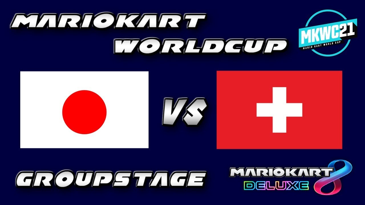 【Mario Kart World Cup 2021】日本 vs  スイス（生実況・解説席）【マリオカート8DX】