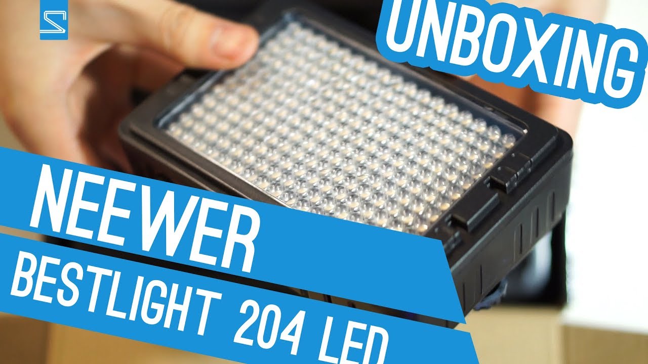 Neewer Bestlight LED - Unboxing