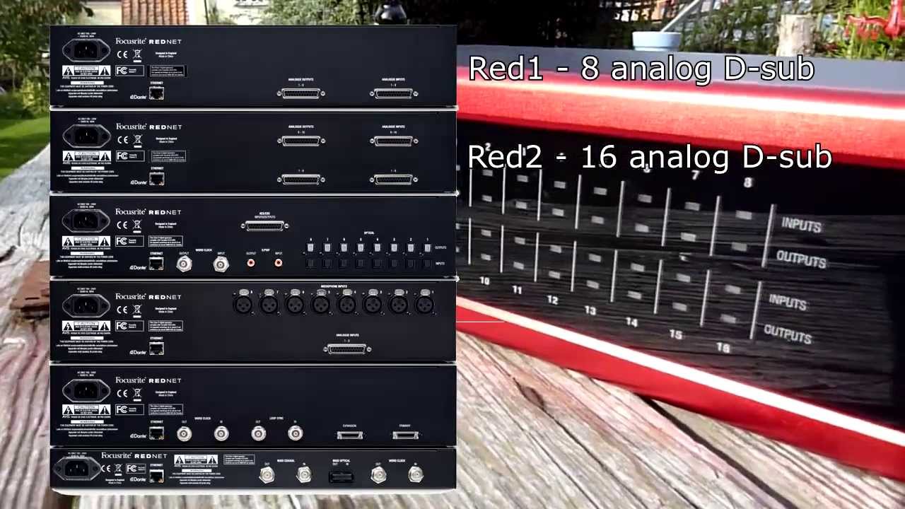 Руководство Molten по Focusrite Rednet