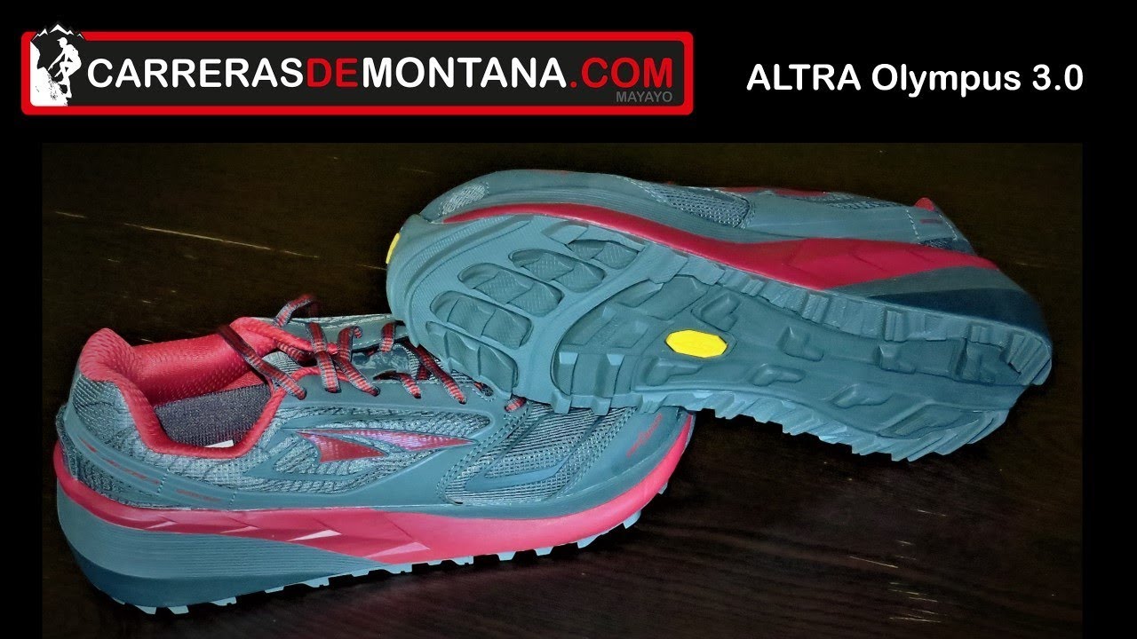Altra Olympus 3 0: Zapatillas trail running maximalistas (36mm) con drop cero. Análisis Mayayo