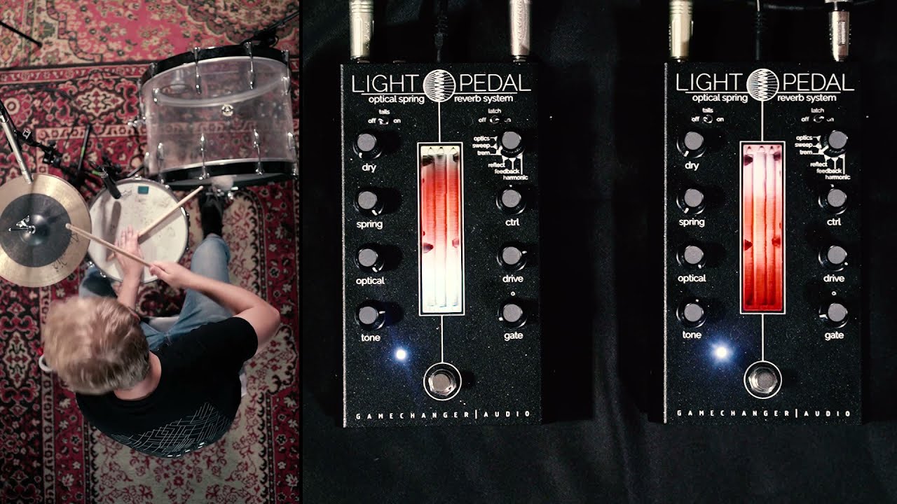 LIGHT PEDAL on Drums | Gamechanger Audio