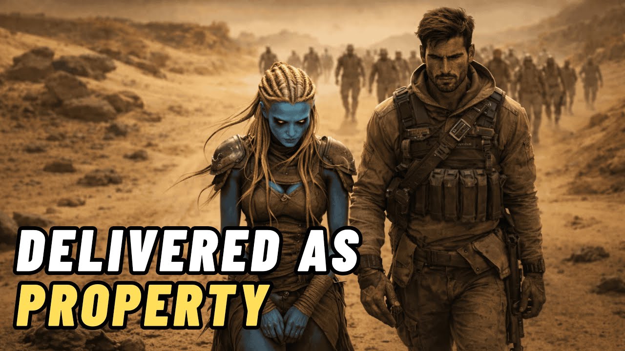 She Was Delivered in a Crate | Human & Alien Slave After the War