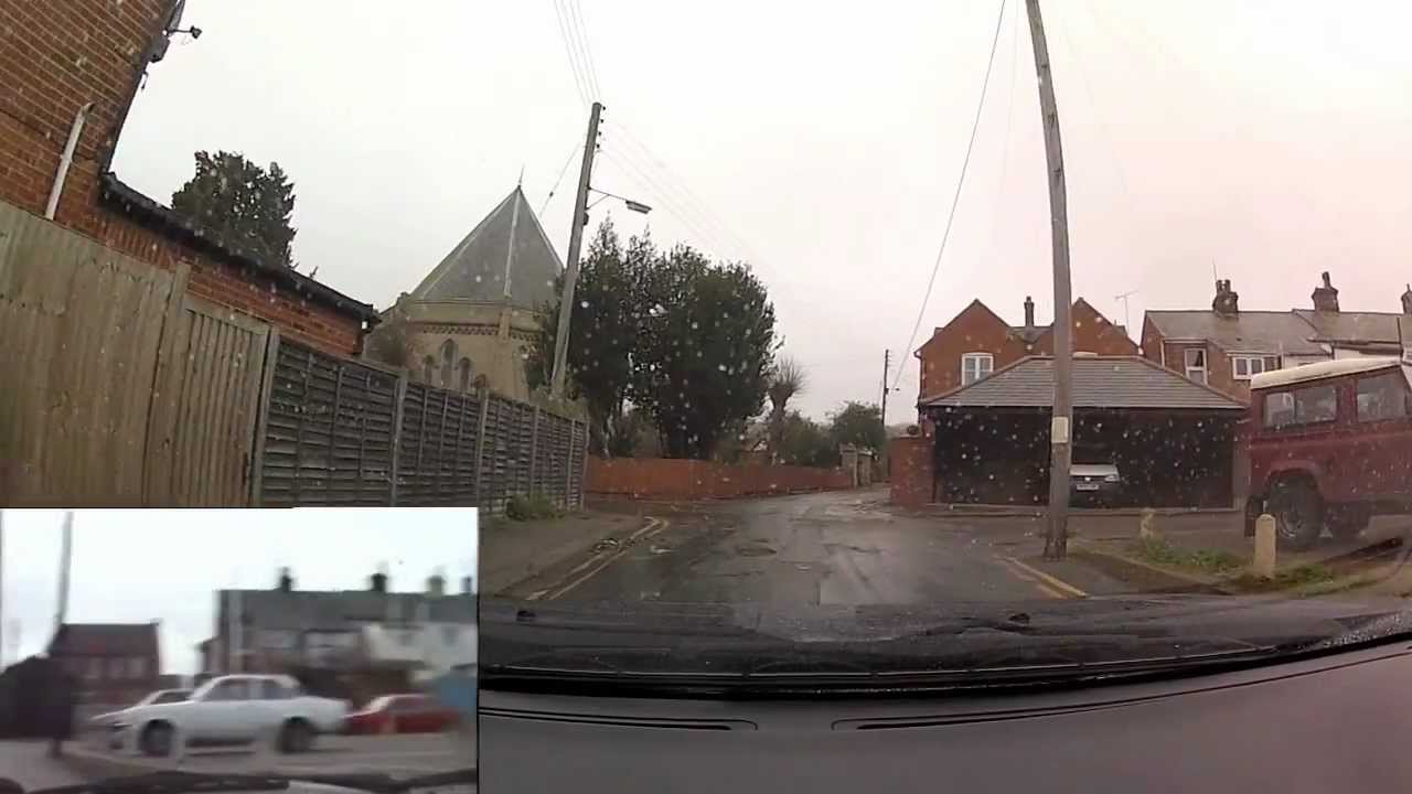 Colchester Drive 2012 (Part 2 Rowhedge and Fingringhoe) (1986 footage inset)
