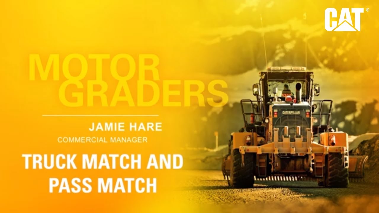 Mine Talks: Cat® Motor Graders Truck Match and Pass Match