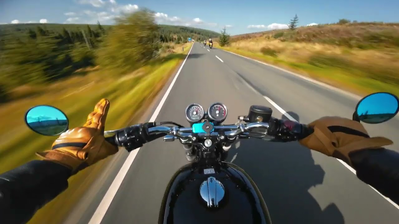 POV Motorcycle ASMR | Pure Parallel Twin Goodness