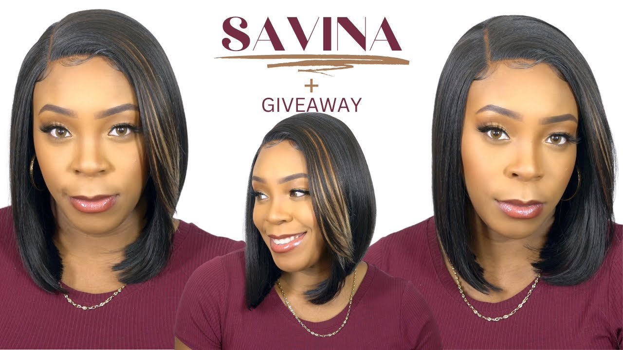 Outre Color Bomb Synthetic HD Lace Front Wig - SAVINA + GIVEAWAY --/WIGTYPES.COM