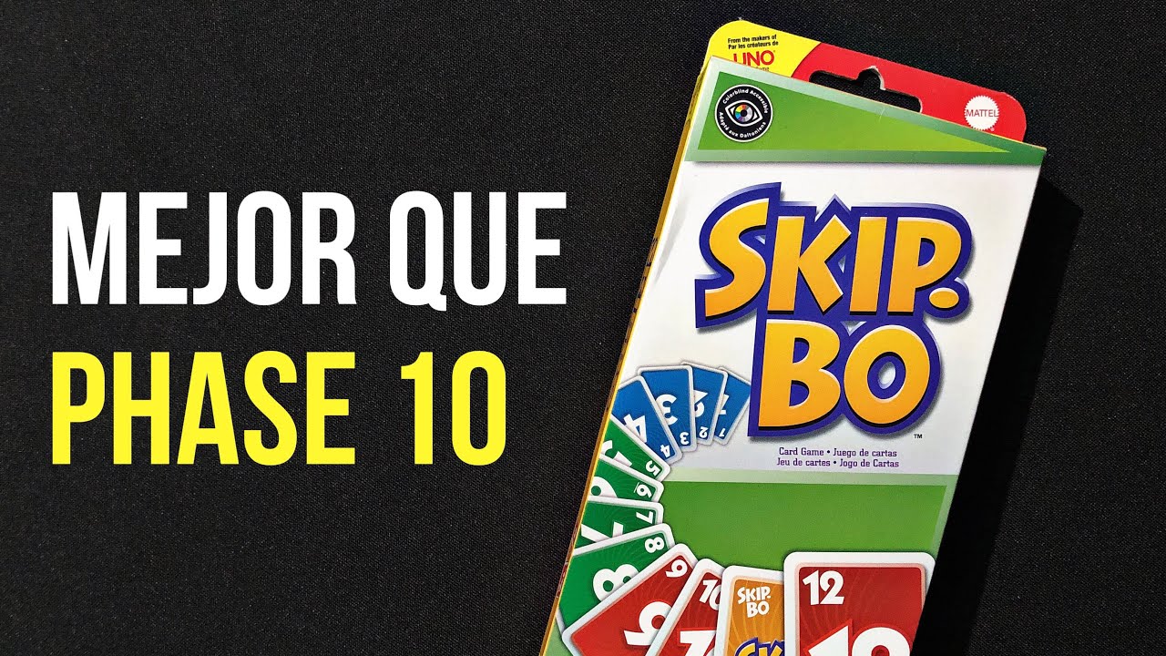 Unboxing de Skip Bo, familiar de UNO