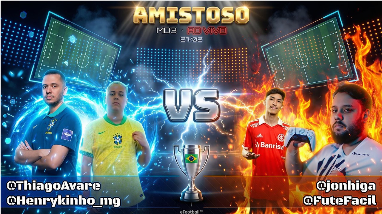 🔴 LIVE - DESAFIO X2 VALENDO 400 REAIS x HENRYKINHO E THIAGO AVARÉ