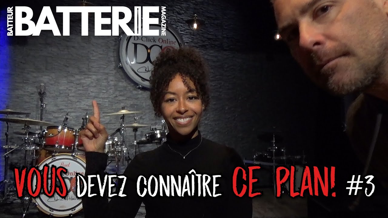 Cours de batterie : Vous devez connaitre ce plan! #3 Cédric Hilaire #sixstrokeroll