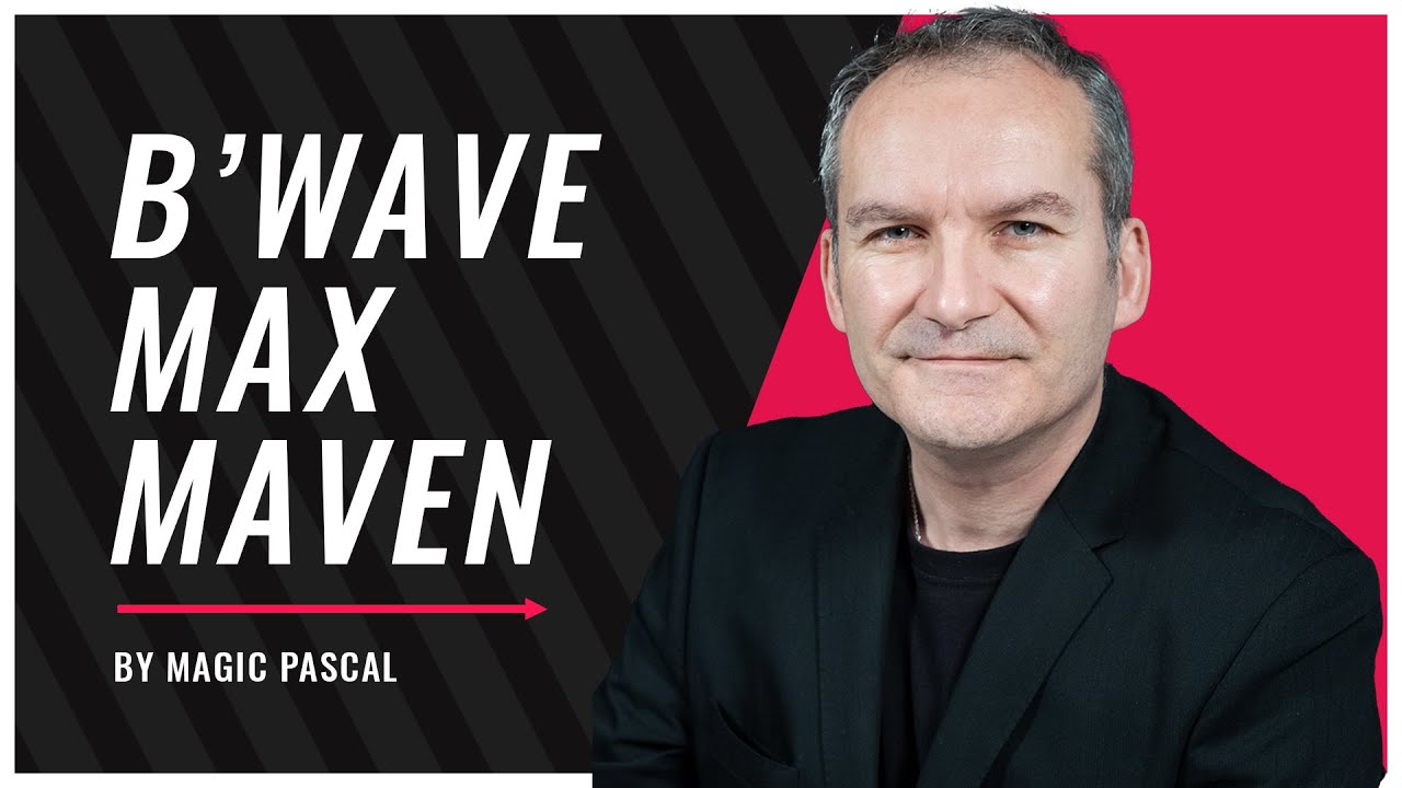 Mentalisme B'WAVE BY MAX MAVEN 👉 Magic tricks with cards 📌 Magic Pascal 👍