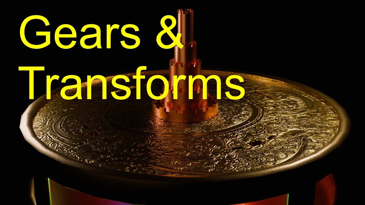 Gear Transformation Constraints: Step-by-Step Blender Tutorial