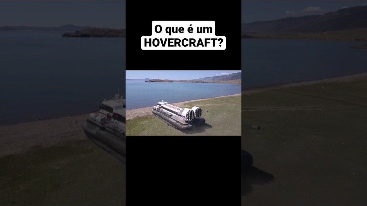Hovercraft ve&iacute;culo sobre colch&atilde;o de ar #hovercraft #hovercraftracing #curiosidades #engenharianaval