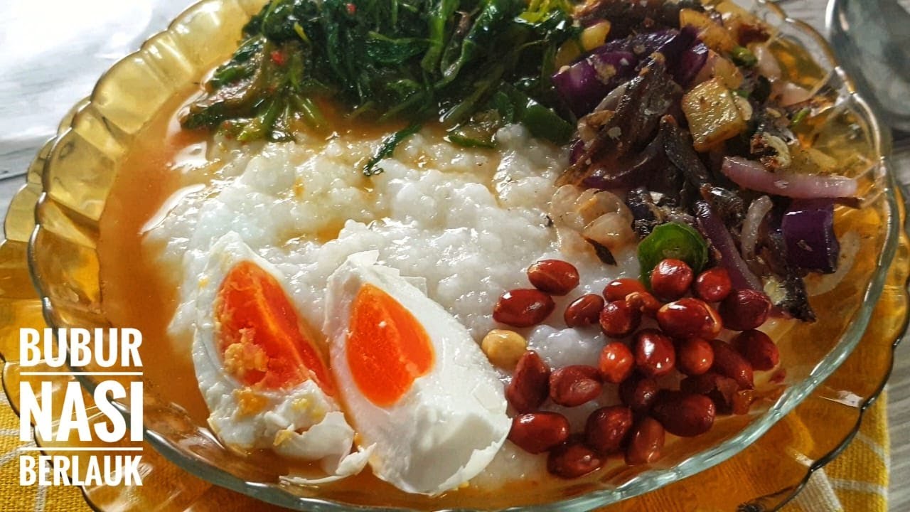 Resepi Bubur Nasi Berlauk Simple | Teochew Porridge Recipe