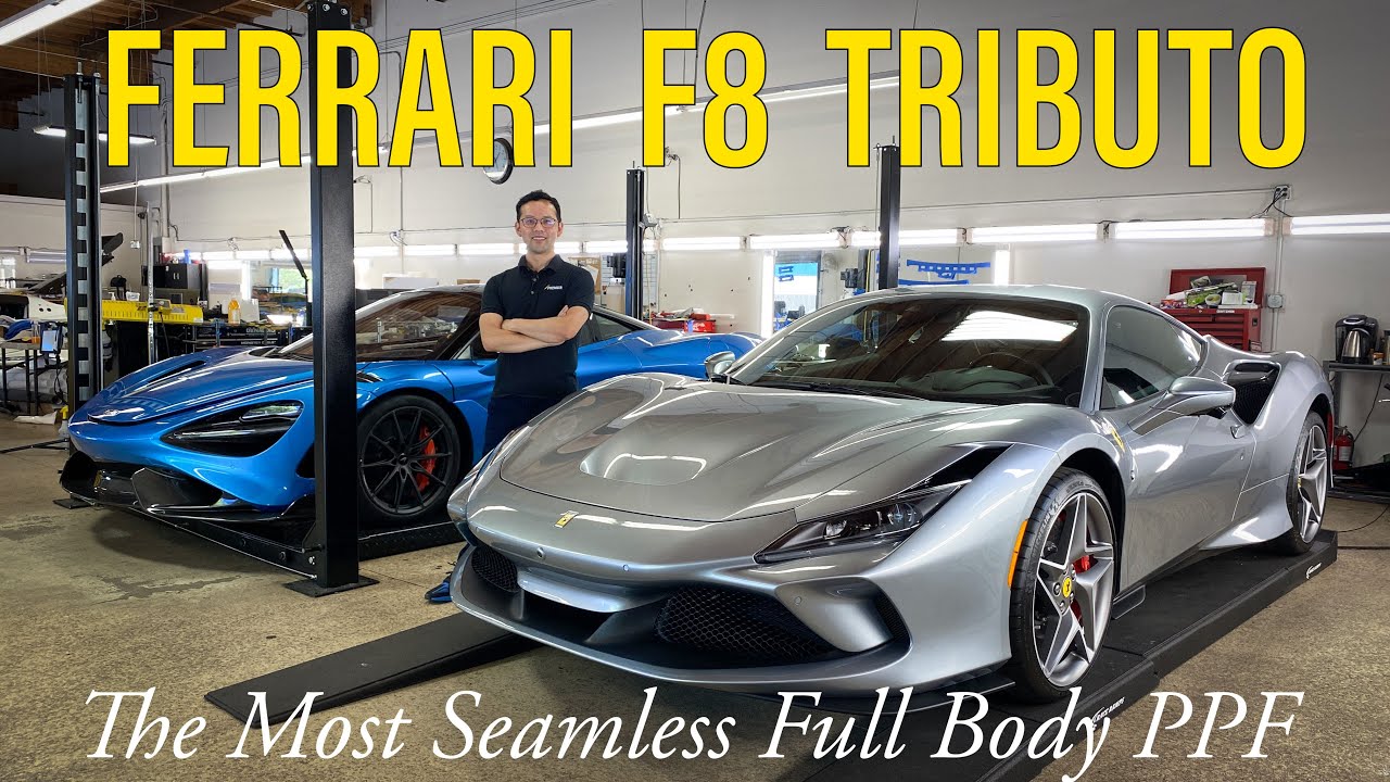 2021 Ferrari F8 Tributo - The Most Seamless Full Body PPF