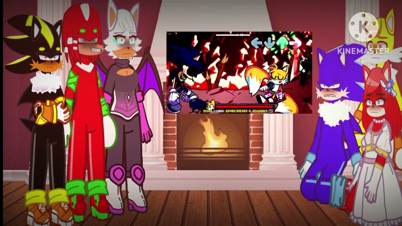 Sonic friends react to fnf sonic exe 2011