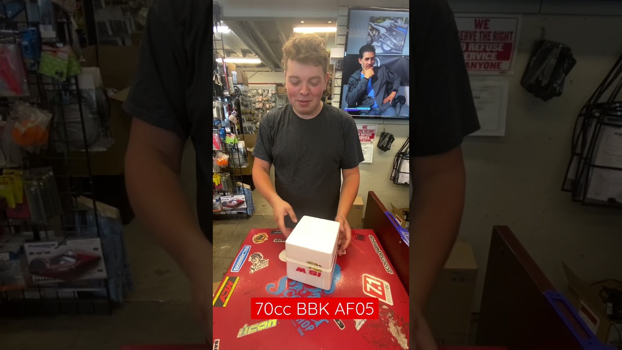 Big bore for pre94 Honda elite areo 50 AF05 | UNBOXING