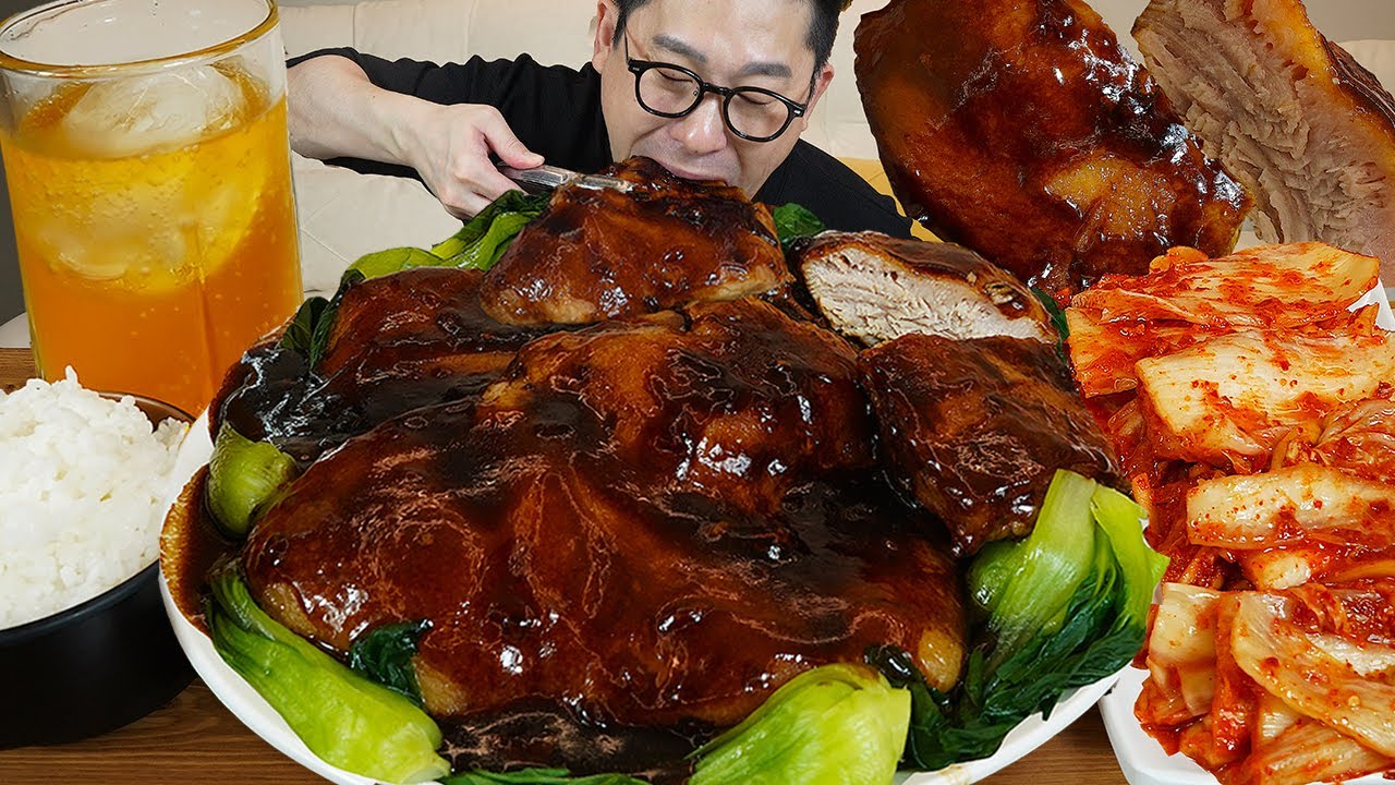 ASMR MUKBANGㅣDongpayuk (fried pork belly in soy sauce)ㅣEATING SHOW