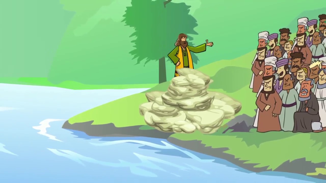 The Israelites Crossed the Jordan River
