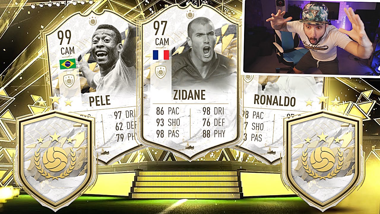 J'OUVRE 10x 92+ PRIME OU MOMENTS ICONE PACK ! FIFA 22