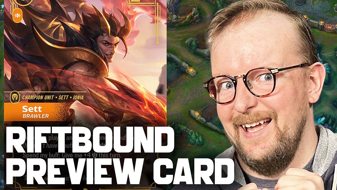 Official RIFTBOUND Preview Card &ndash; Sett